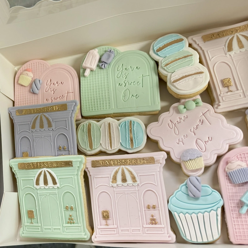 Mix Sugar Cookies (Town Design)